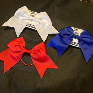 *Bundle* RED, WHITE, & BLUE Hair Bows